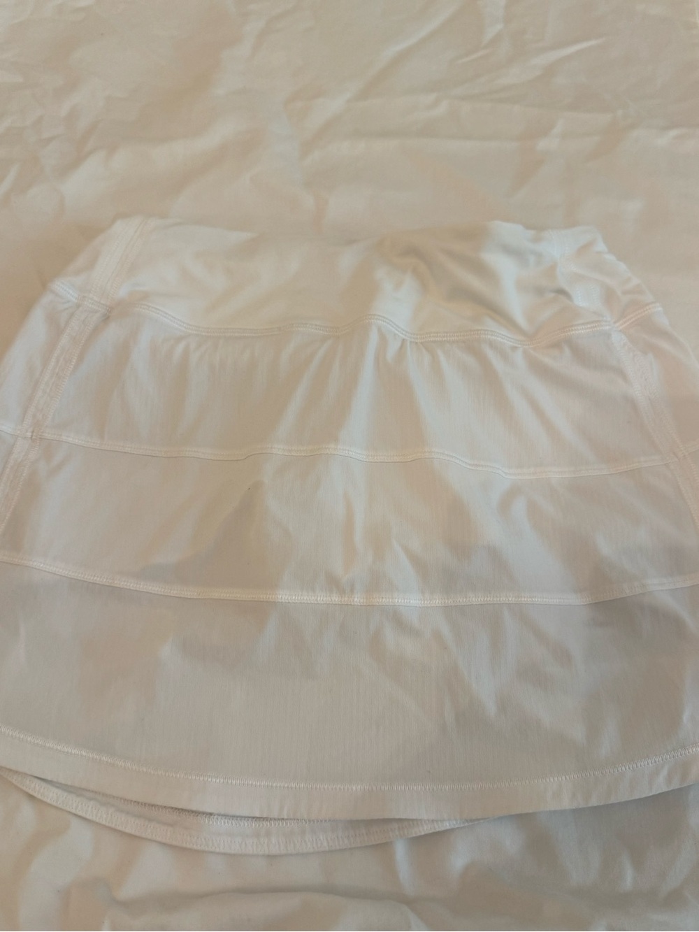 lululemon athletica White Tiered Athletic Skort